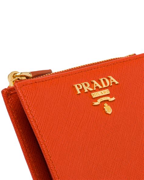 prada saffiano mini wallet|Prada saffiano wallet men's.